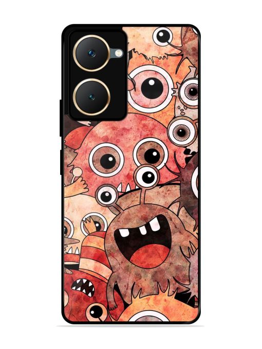 Monster Mash Glossy Soft Edge Case for Vivo Y18 Chachhi