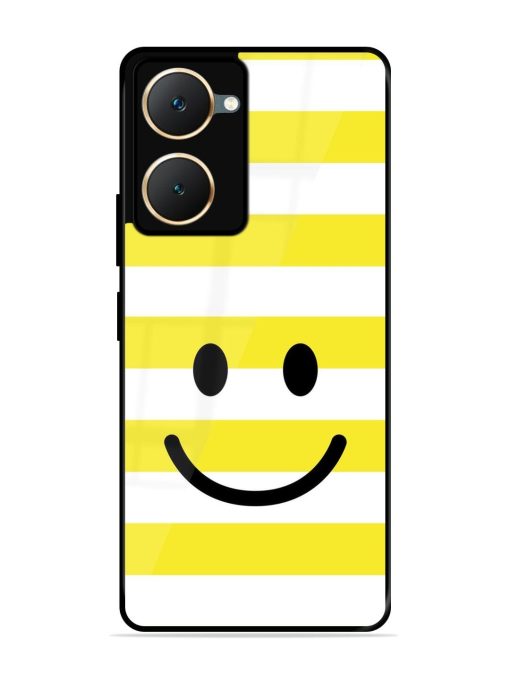 Smiling Stripes Glossy Soft Edge Case for Vivo Y18E