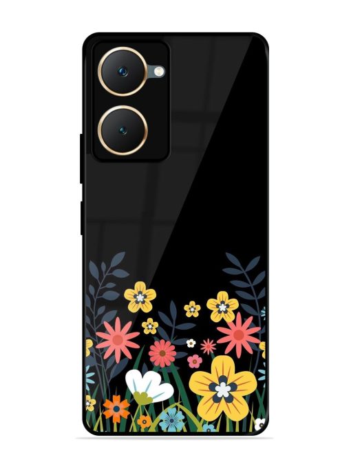 Floral Night Sky Glossy Soft Edge Case for Vivo Y18E