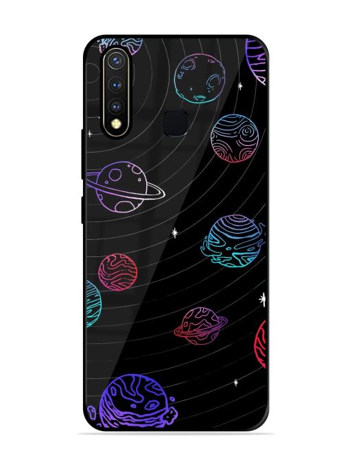 Cosmic Ballet Glossy Soft Edge Case for Vivo Y19