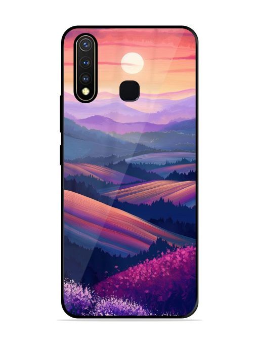 Twilight'S Embrace Glossy Soft Edge Case for Vivo Y19