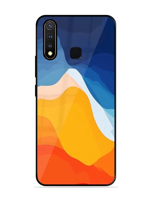 Liquid Landscape Glossy Soft Edge Case for Vivo Y19