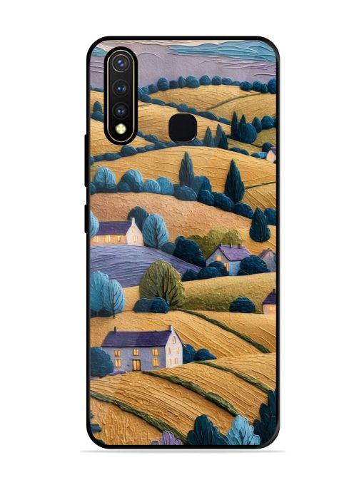 Rolling Hilltop Haven Glossy Soft Edge Case for Vivo Y19