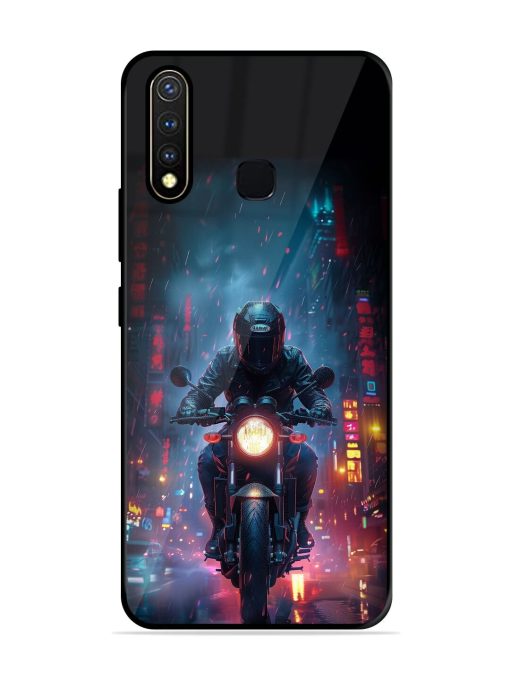 Neon Nights Glossy Soft Edge Case for Vivo Y19