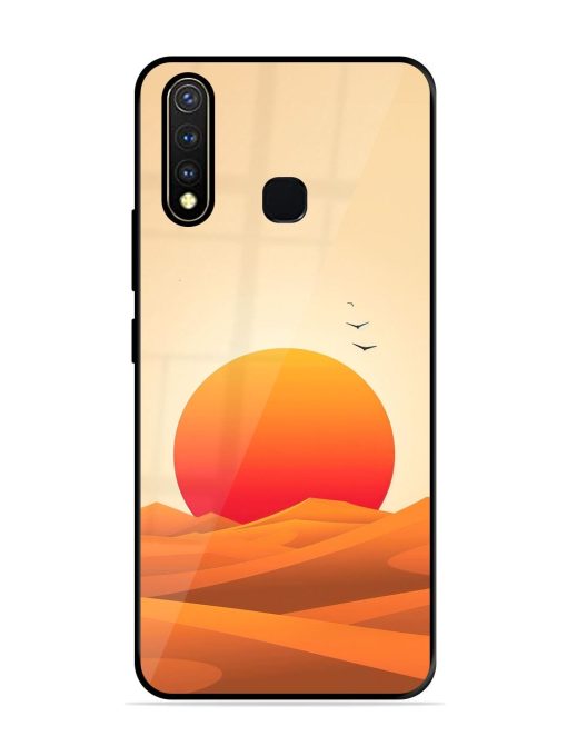 Desert Sunset Glossy Soft Edge Case for Vivo Y19