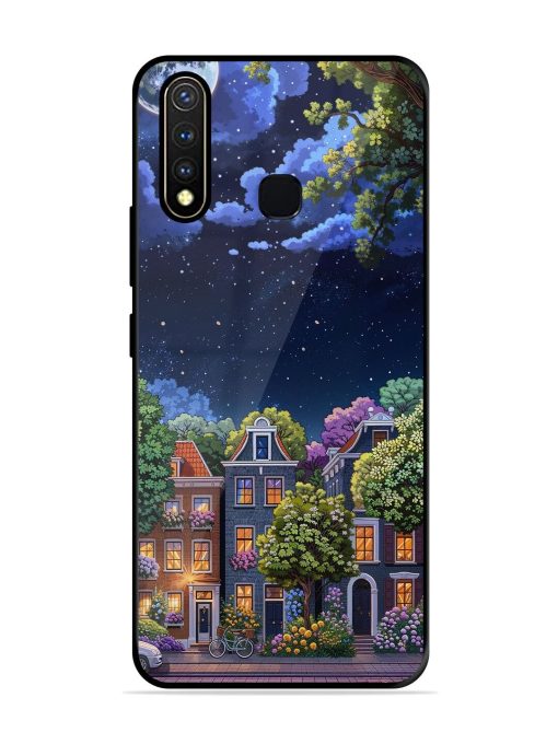 Moonlit Streets Glossy Soft Edge Case for Vivo Y19