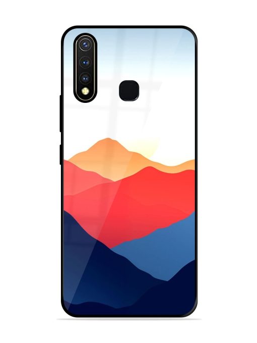 Sunset Peaks Glossy Soft Edge Case for Vivo Y19