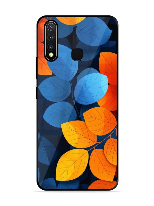 Autumn'S Contrast Glossy Soft Edge Case for Vivo Y19