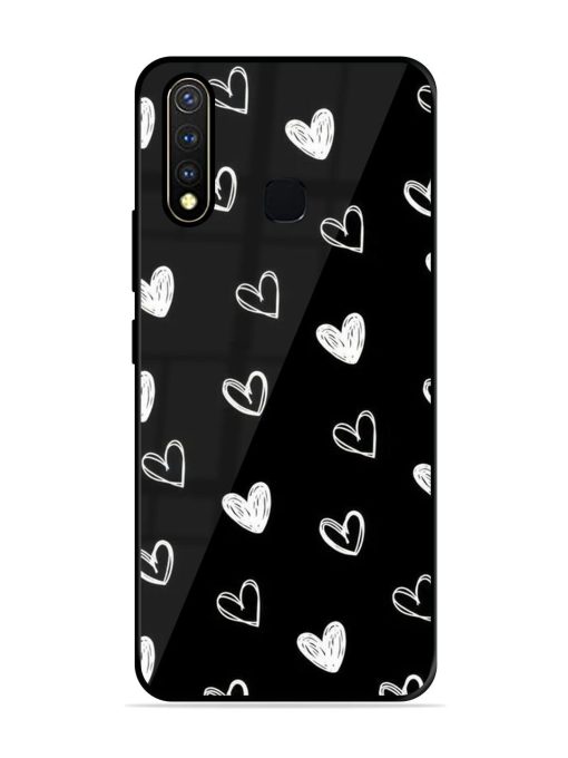 Scattered Hearts Glossy Soft Edge Case for Vivo Y19