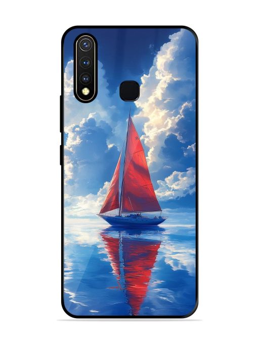 Crimson Sails Glossy Soft Edge Case for Vivo Y19