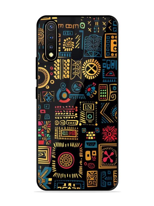 Tribal Tapestry Glossy Soft Edge Case for Vivo Y19