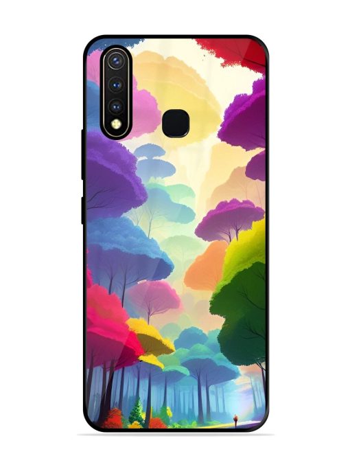 Rainbow Road Glossy Soft Edge Case for Vivo Y19