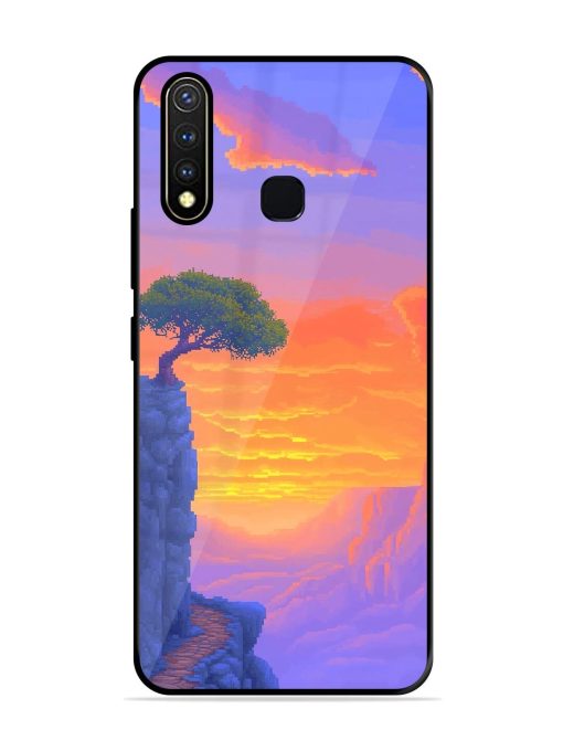 Cliffside Solitude Glossy Soft Edge Case for Vivo Y19