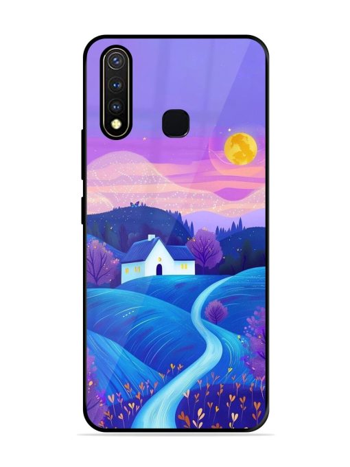 Moonlit Meadow Glossy Soft Edge Case for Vivo Y19