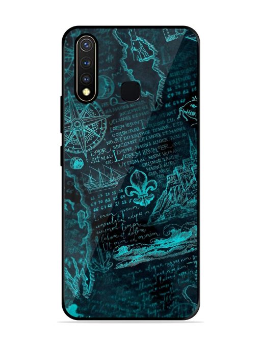 Nautical Notebook Glossy Soft Edge Case for Vivo Y19