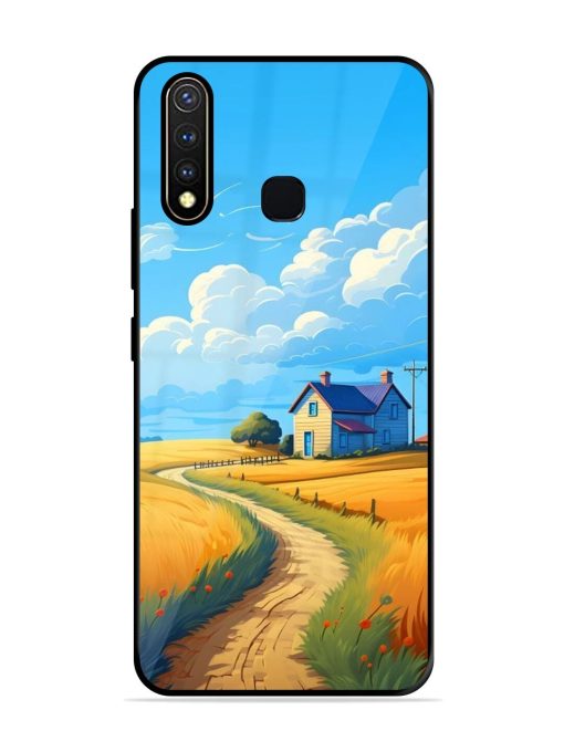 Countryside Cottage Glossy Soft Edge Case for Vivo Y19