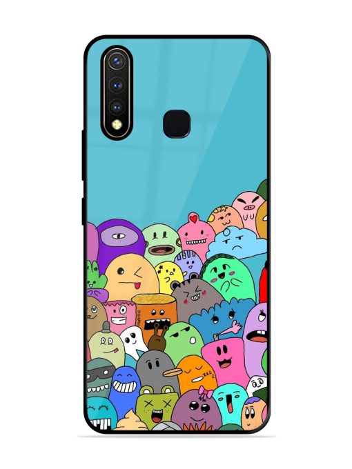 Monster Mash Glossy Soft Edge Case for Vivo Y19