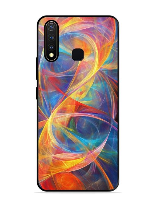 Cosmic Currents Glossy Soft Edge Case for Vivo Y19