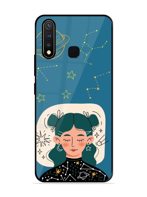 Cosmic Daydreamer Glossy Soft Edge Case for Vivo Y19