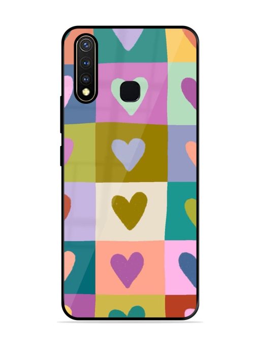 Box Of Hearts Glossy Soft Edge Case for Vivo Y19