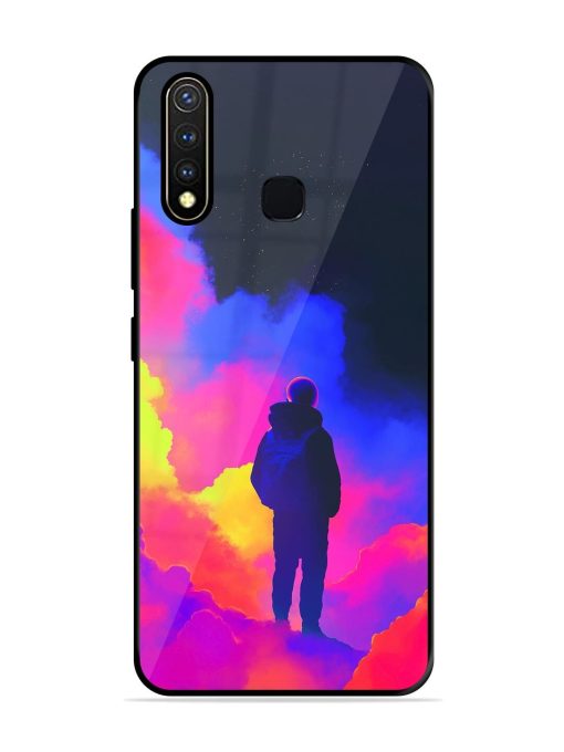 Cosmic Wanderer Glossy Soft Edge Case for Vivo Y19