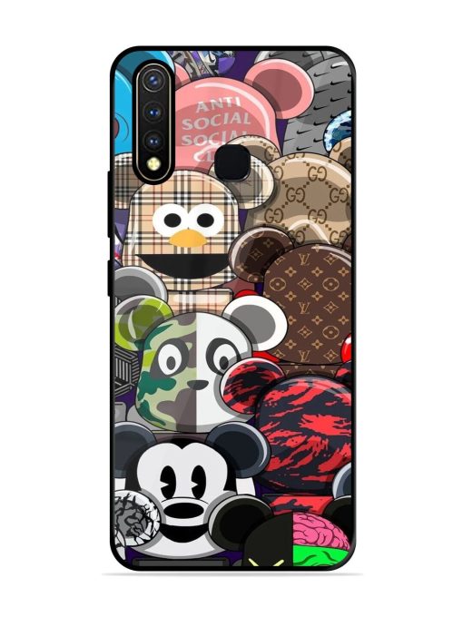 Streetwear Bearbrick Extravaganza Glossy Soft Edge Case for Vivo Y19