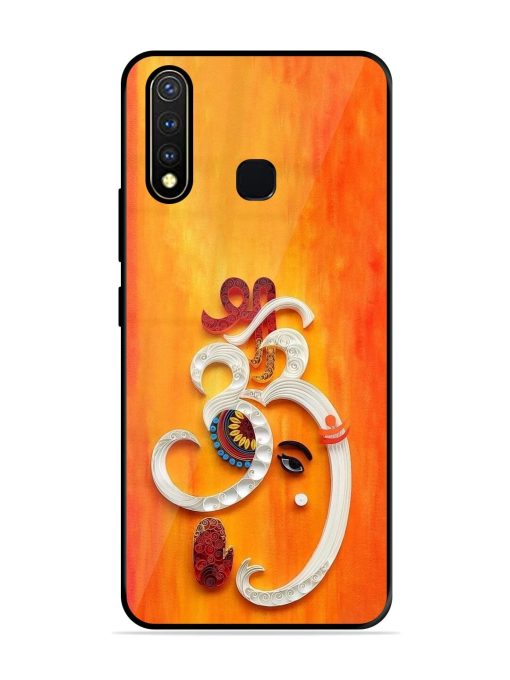 Ganesha In Quilling Art Glossy Soft Edge Case for Vivo Y19