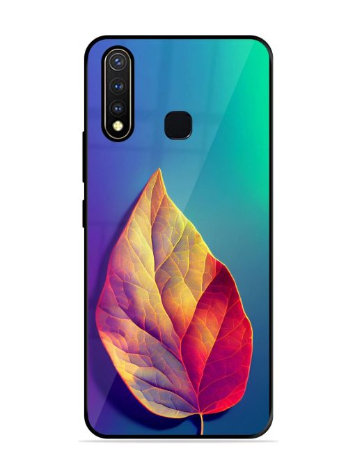 Autumn'S Embrace Glossy Soft Edge Case for Vivo Y19