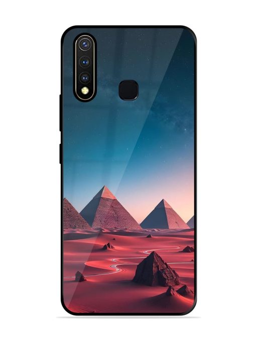 Ancient Wonders Sky Glossy Soft Edge Case for Vivo Y19