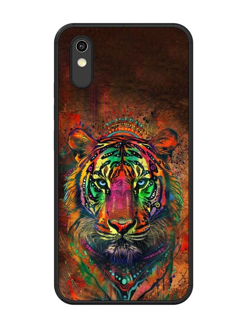 Cosmic Tiger Glossy Soft Edge Case for Vivo Y1S