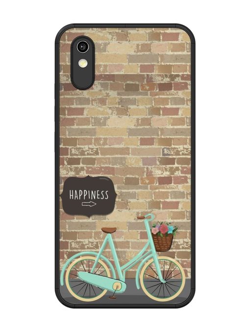 Pedaling Towards Happiness Glossy Soft Edge Case for Vivo Y1S