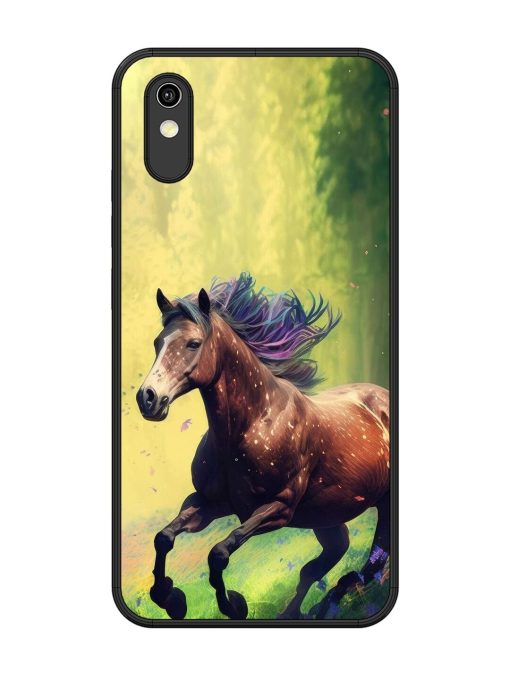 Enchanted Gallop Glossy Soft Edge Case for Vivo Y1S