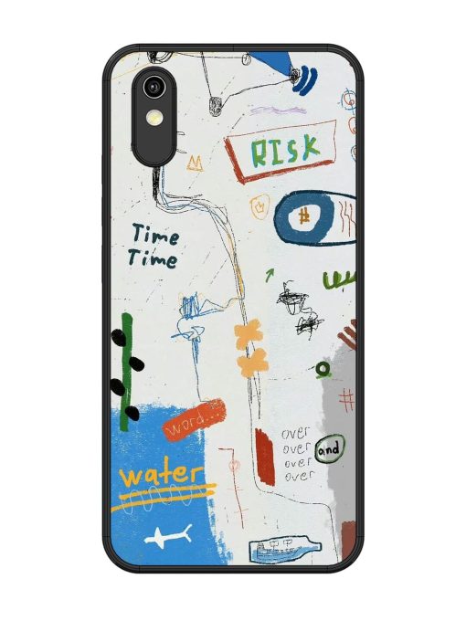 Mind Map Madness Glossy Soft Edge Case for Vivo Y1S