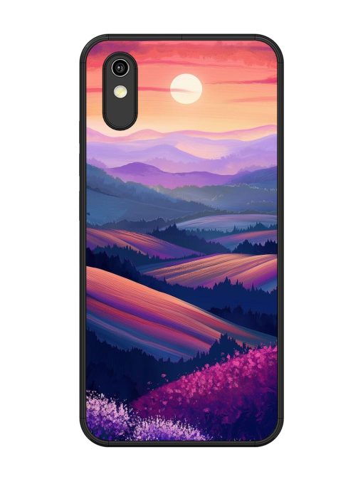 Twilight'S Embrace Glossy Soft Edge Case for Vivo Y1S