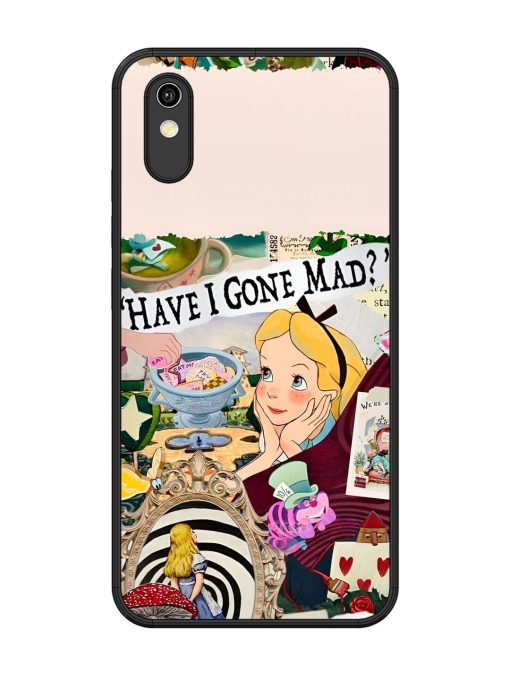 Mad Hatter'S Collage Glossy Soft Edge Case for Vivo Y1S