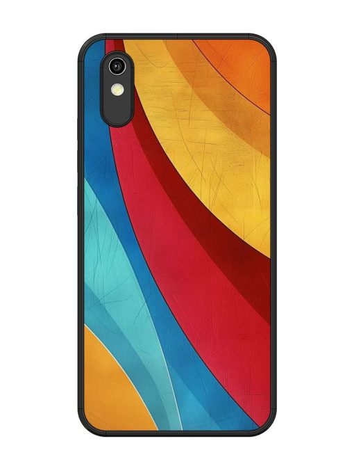 Curving Canvas Glossy Soft Edge Case for Vivo Y1S