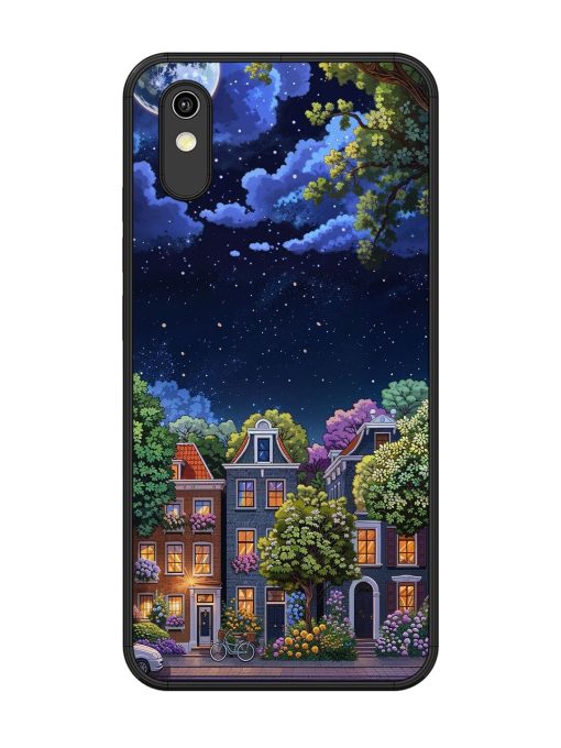 Moonlit Streets Glossy Soft Edge Case for Vivo Y1S