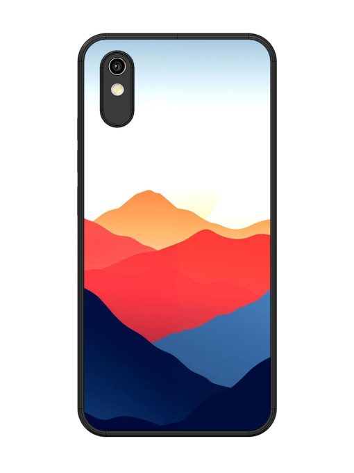 Sunset Peaks Glossy Soft Edge Case for Vivo Y1S