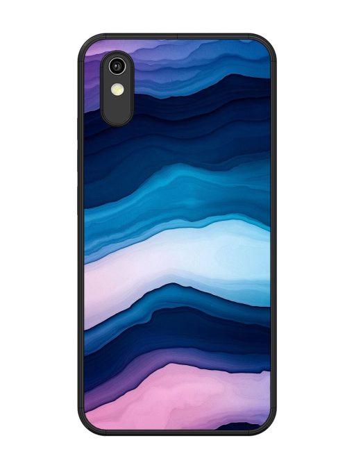 Oceanic Layers Glossy Soft Edge Case for Vivo Y1S