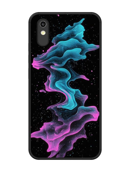 Cosmic Currents Glossy Soft Edge Case for Vivo Y1S