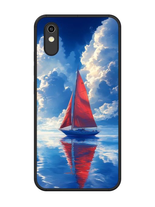 Crimson Sails Glossy Soft Edge Case for Vivo Y1S