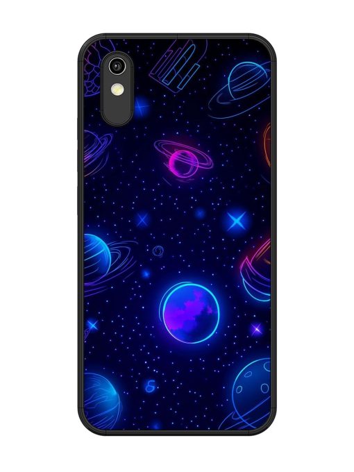 Neon Cosmos Glossy Soft Edge Case for Vivo Y1S