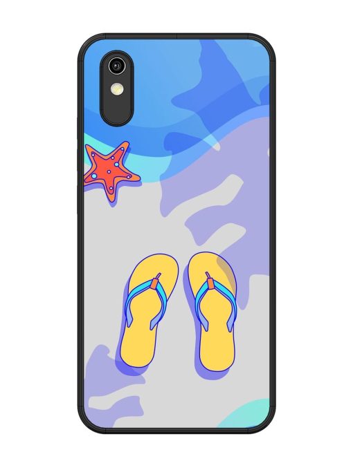 Sandy Toes And Salty Seas Glossy Soft Edge Case for Vivo Y1S