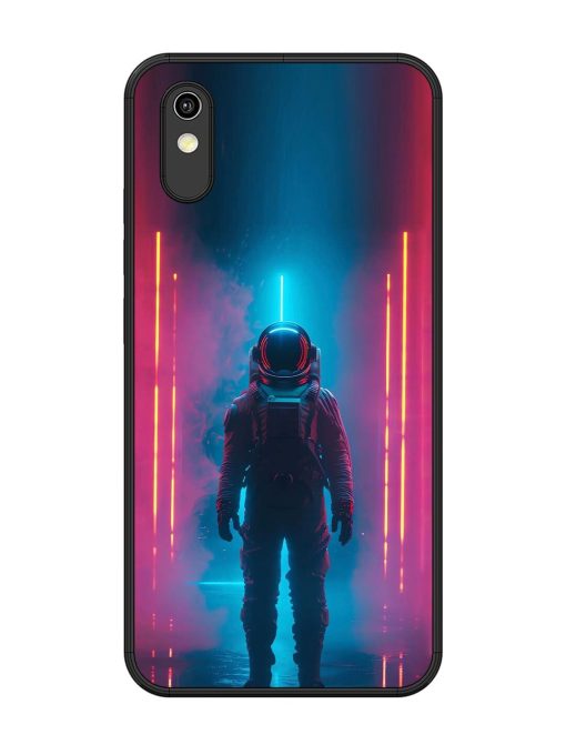 Neon Astronaut Glossy Soft Edge Case for Vivo Y1S