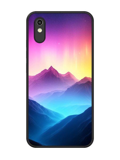 Cosmic Mountains Glossy Soft Edge Case for Vivo Y1S