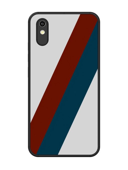 Slanted Stripes Glossy Soft Edge Case for Vivo Y1S