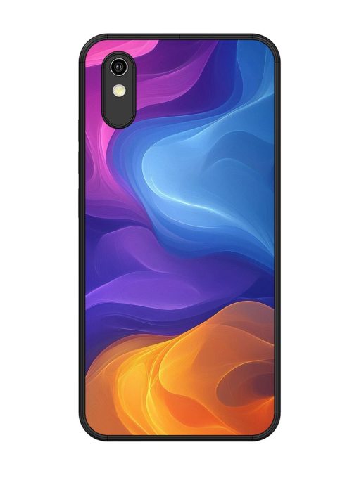 Cosmic Currents Glossy Soft Edge Case for Vivo Y1S