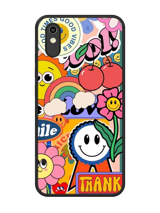 Good Times Good Vibes Glossy Soft Edge Case for Vivo Y1S