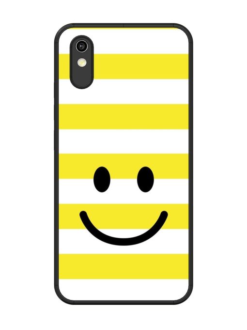 Smiling Stripes Glossy Soft Edge Case for Vivo Y1S