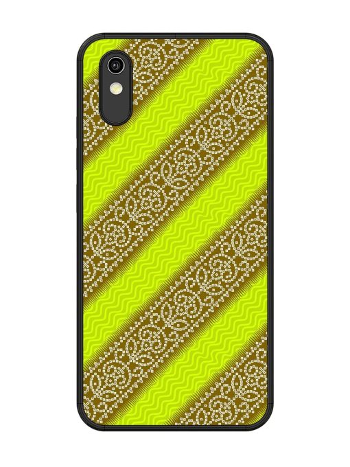 Golden Bandana Bliss Glossy Soft Edge Case for Vivo Y1S